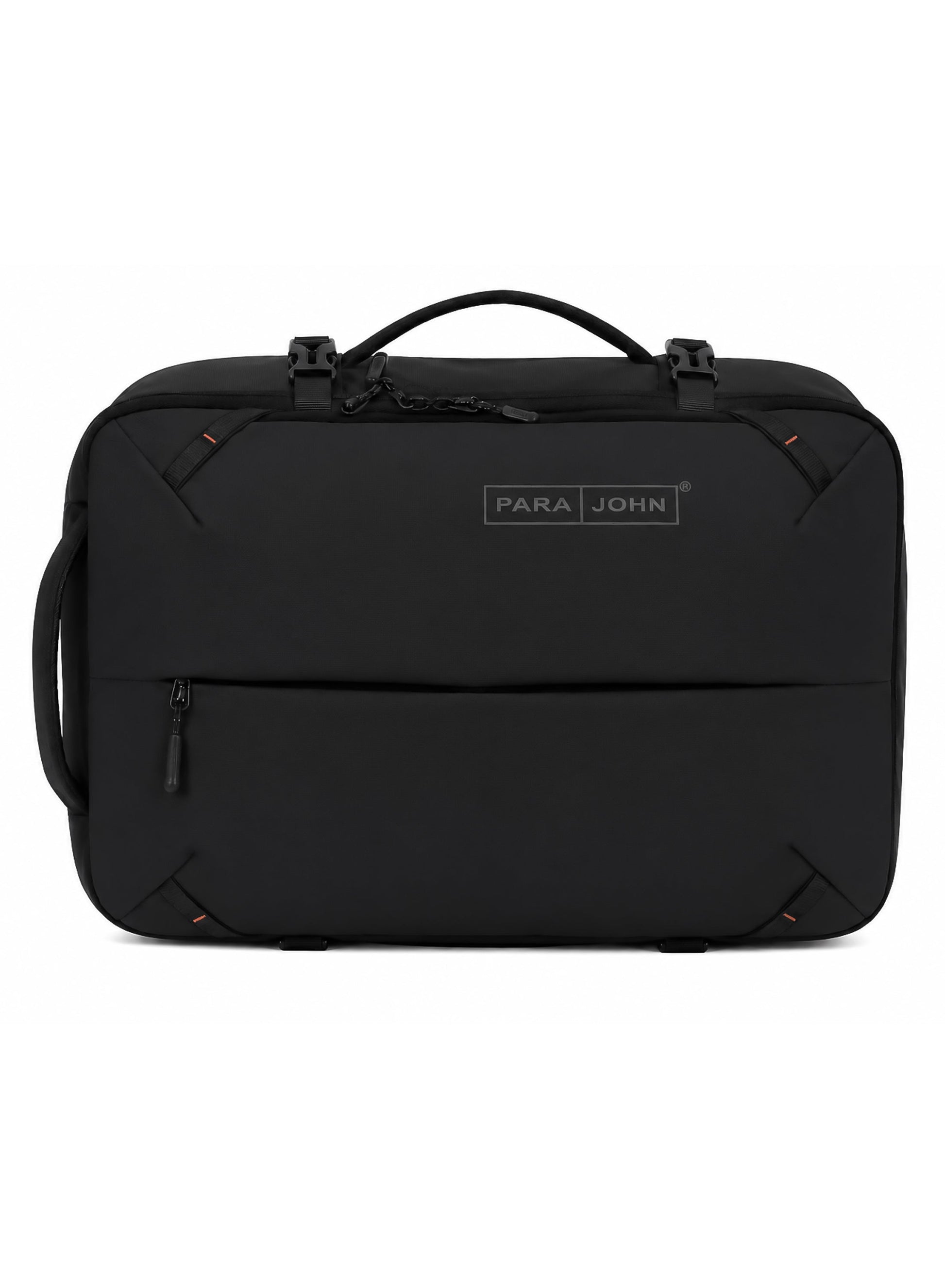 Para John TravioN 19 Inch Travel Laptop Backpack | 30L Water-Resistant PU Coated Polyester Backpack with Trolley Sleeve, Hidden Back Pocket & Padded Laptop Compartment | Business, Office & Travel Backpack  PARAJOHN UAE