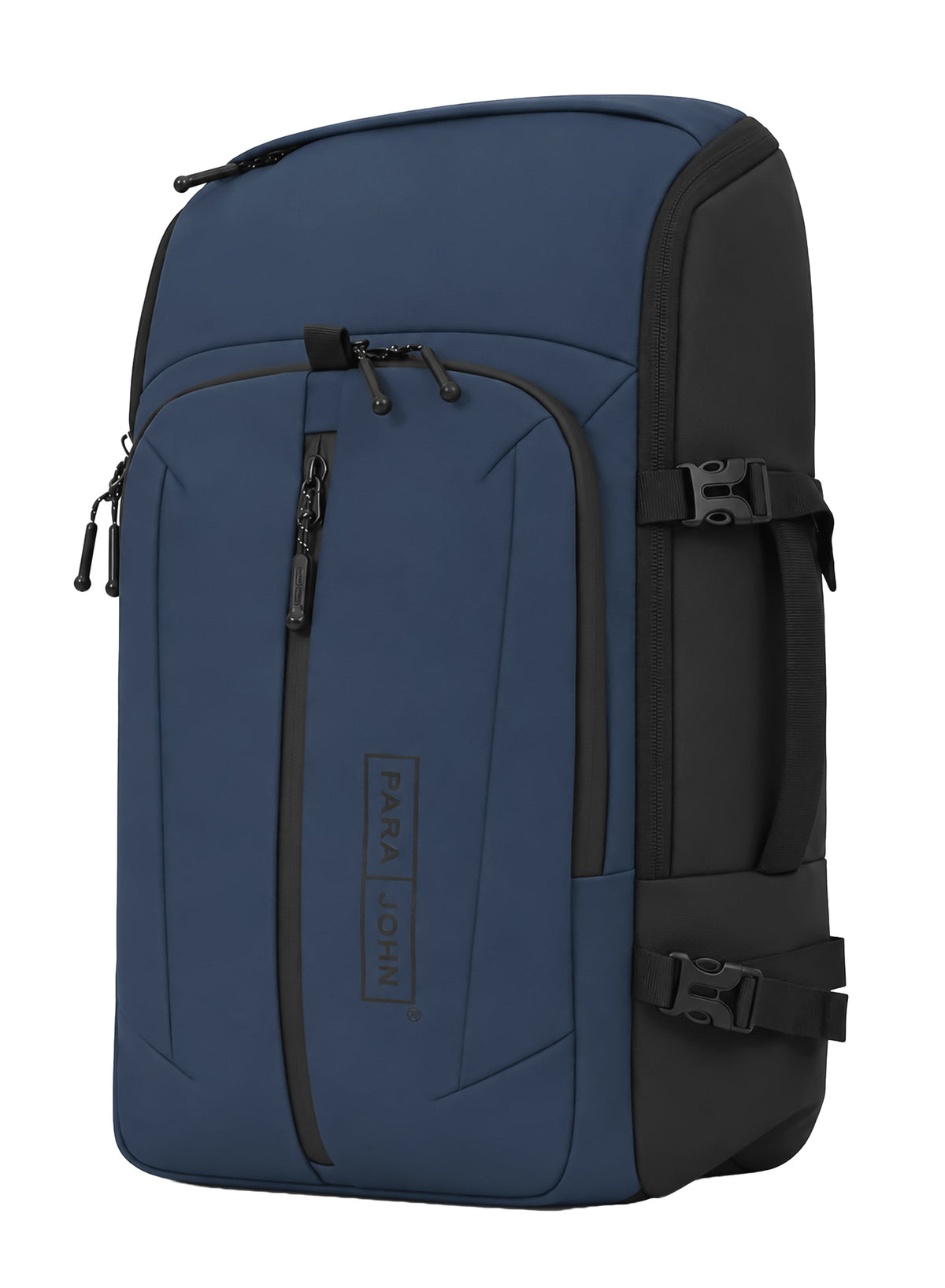 Parajohn STRIDER 18 Inch Water-Resistant Laptop Backpack, PU Coated Polyester Travel Bag with Trolley Sleeve, Concealed Back Pocket & Cushioned Laptop Compartment  PARAJOHN UAE