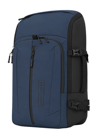 Parajohn STRIDER 18 Inch Water-Resistant Laptop Backpack, PU Coated Polyester Travel Bag with Trolley Sleeve, Concealed Back Pocket & Cushioned Laptop Compartment  PARAJOHN UAE