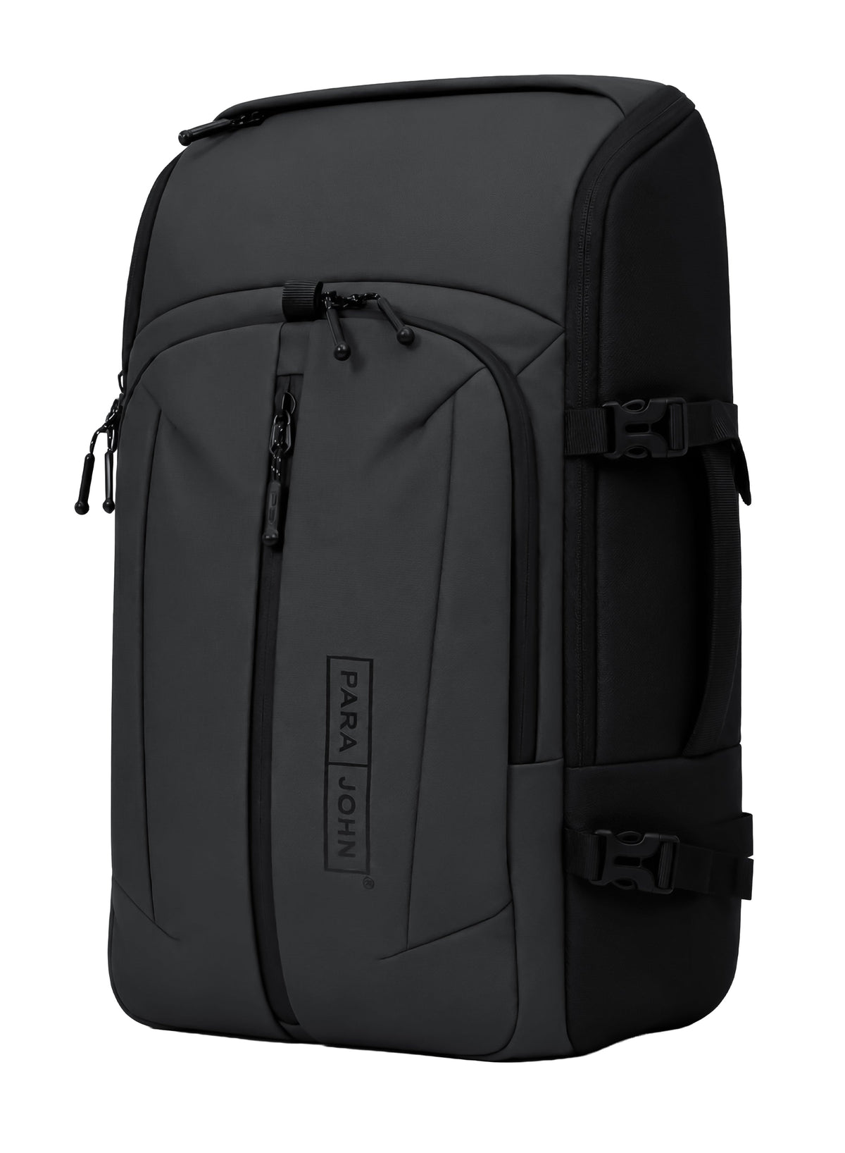 Parajohn STRIDER 18 Inch Water-Resistant Laptop Backpack, PU Coated Polyester Travel Bag with Trolley Sleeve, Concealed Back Pocket & Cushioned Laptop Compartment  PARAJOHN UAE