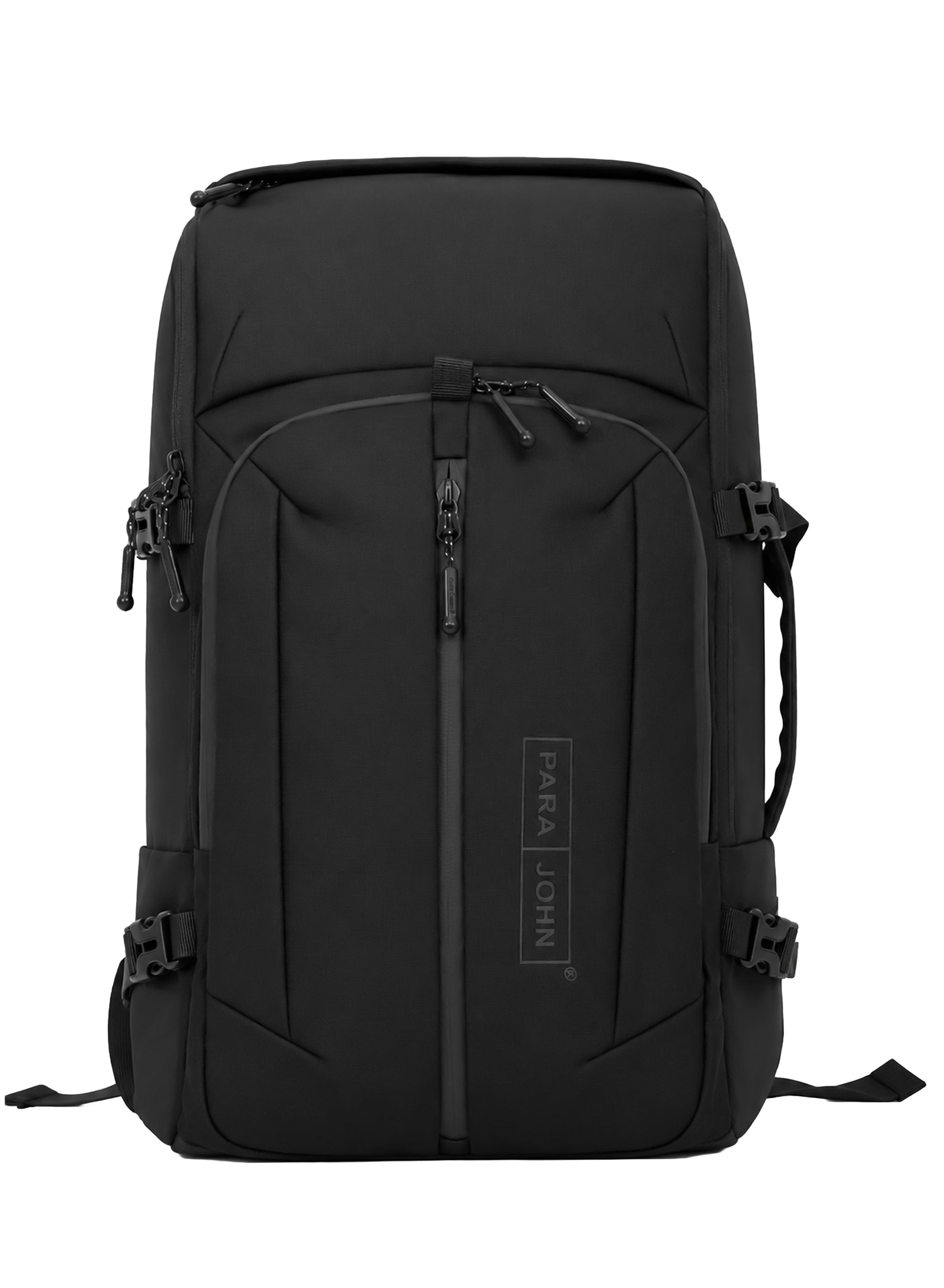 Parajohn STRIDER 18 Inch Water-Resistant Laptop Backpack, PU Coated Polyester Travel Bag with Trolley Sleeve, Concealed Back Pocket & Cushioned Laptop Compartment  PARAJOHN UAE