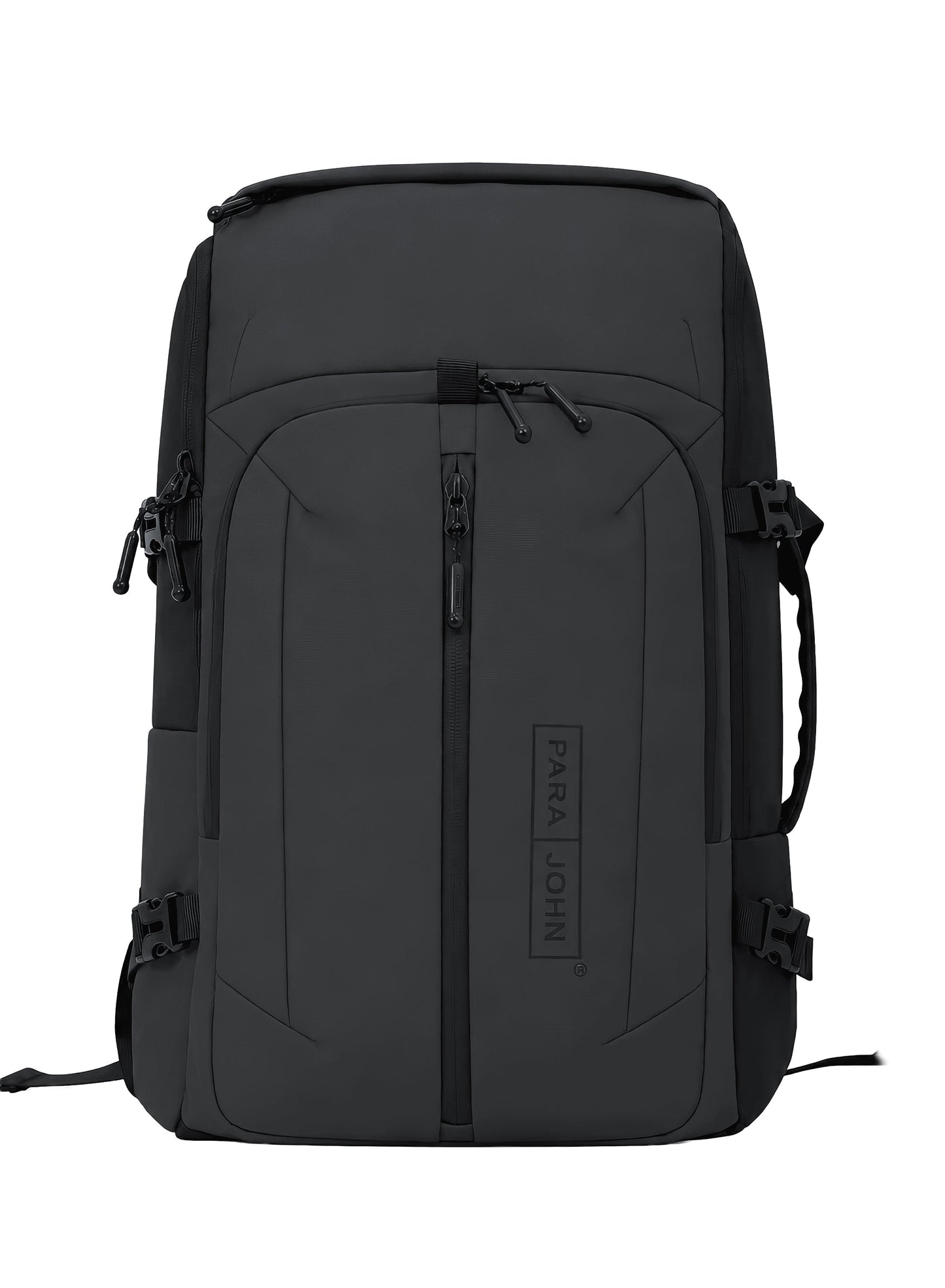 Parajohn STRIDER 18 Inch Water-Resistant Laptop Backpack, PU Coated Polyester Travel Bag with Trolley Sleeve, Concealed Back Pocket & Cushioned Laptop Compartment  PARAJOHN UAE
