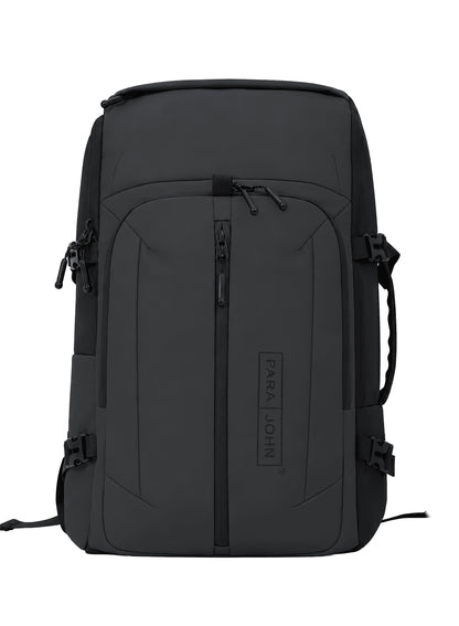 Parajohn STRIDER 18 Inch Water-Resistant Laptop Backpack, PU Coated Polyester Travel Bag with Trolley Sleeve, Concealed Back Pocket & Cushioned Laptop Compartment  PARAJOHN UAE