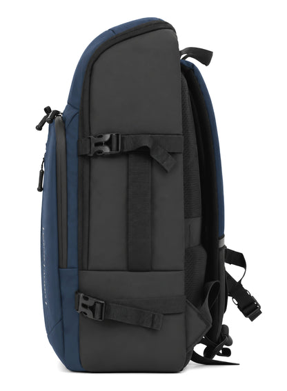 Parajohn STRIDER 18 Inch Water-Resistant Laptop Backpack, PU Coated Polyester Travel Bag with Trolley Sleeve, Concealed Back Pocket & Cushioned Laptop Compartment  PARAJOHN UAE