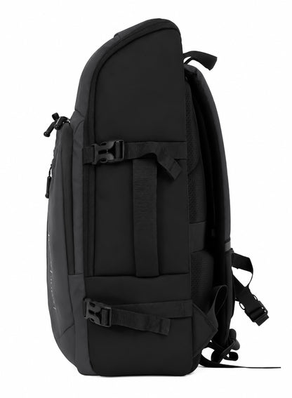 Parajohn STRIDER 18 Inch Water-Resistant Laptop Backpack, PU Coated Polyester Travel Bag with Trolley Sleeve, Concealed Back Pocket & Cushioned Laptop Compartment  PARAJOHN UAE
