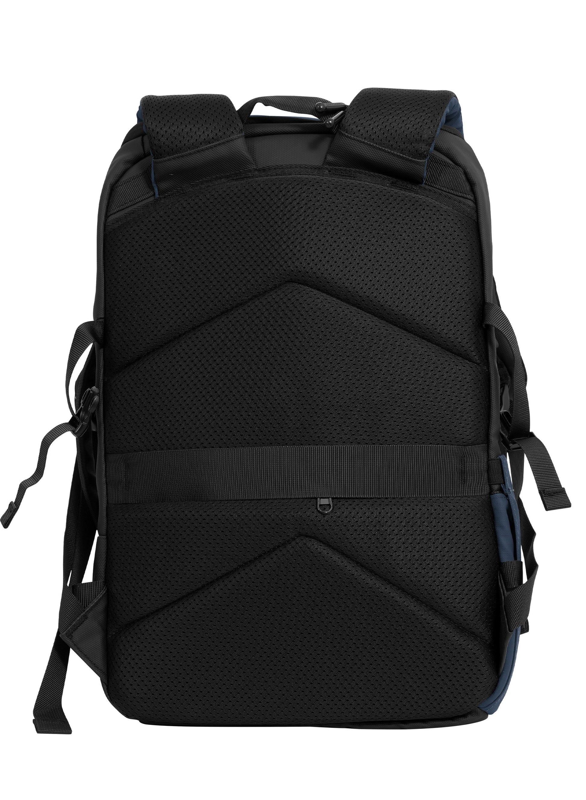 Parajohn STRIDER 18 Inch Water-Resistant Laptop Backpack, PU Coated Polyester Travel Bag with Trolley Sleeve, Concealed Back Pocket & Cushioned Laptop Compartment  PARAJOHN UAE