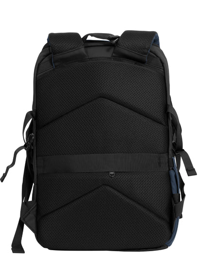 Parajohn STRIDER 18 Inch Water-Resistant Laptop Backpack, PU Coated Polyester Travel Bag with Trolley Sleeve, Concealed Back Pocket & Cushioned Laptop Compartment  PARAJOHN UAE