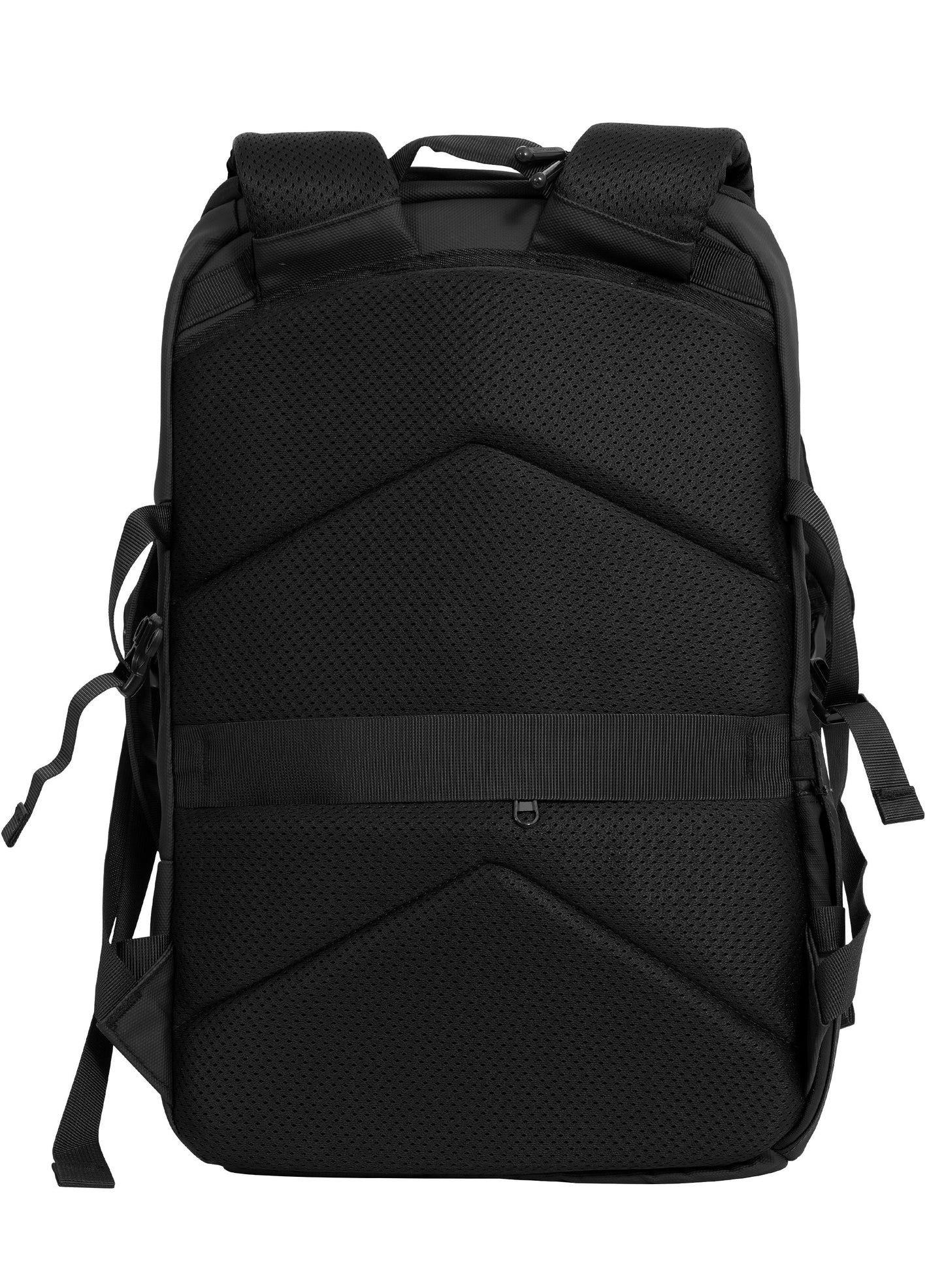 Parajohn STRIDER 18 Inch Water-Resistant Laptop Backpack, PU Coated Polyester Travel Bag with Trolley Sleeve, Concealed Back Pocket & Cushioned Laptop Compartment  PARAJOHN UAE