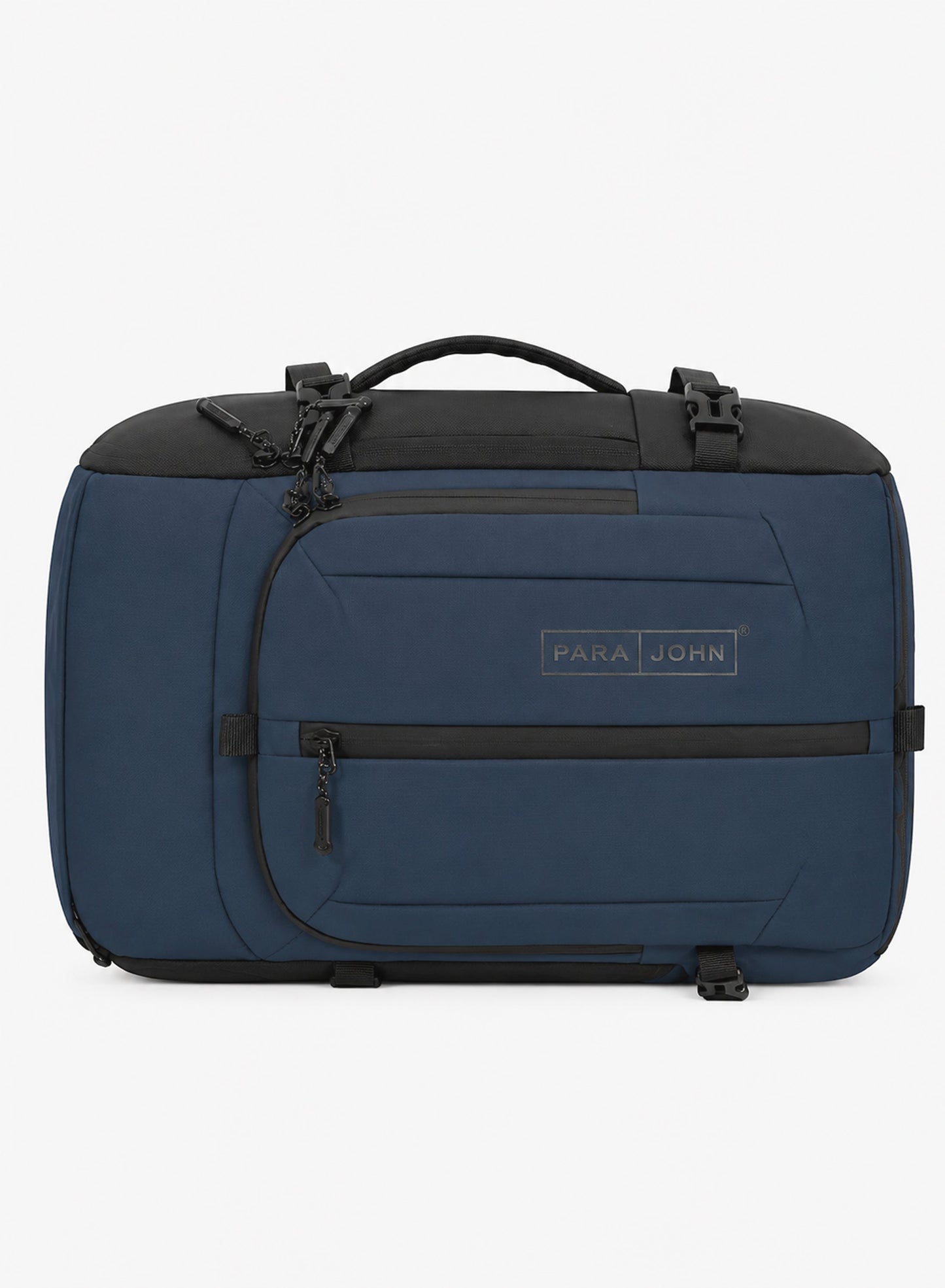 Parajohn STRIDER 18 Inch Water-Resistant Laptop Backpack, PU Coated Polyester Travel Bag with Trolley Sleeve, Concealed Back Pocket & Cushioned Laptop Compartment  PARAJOHN UAE