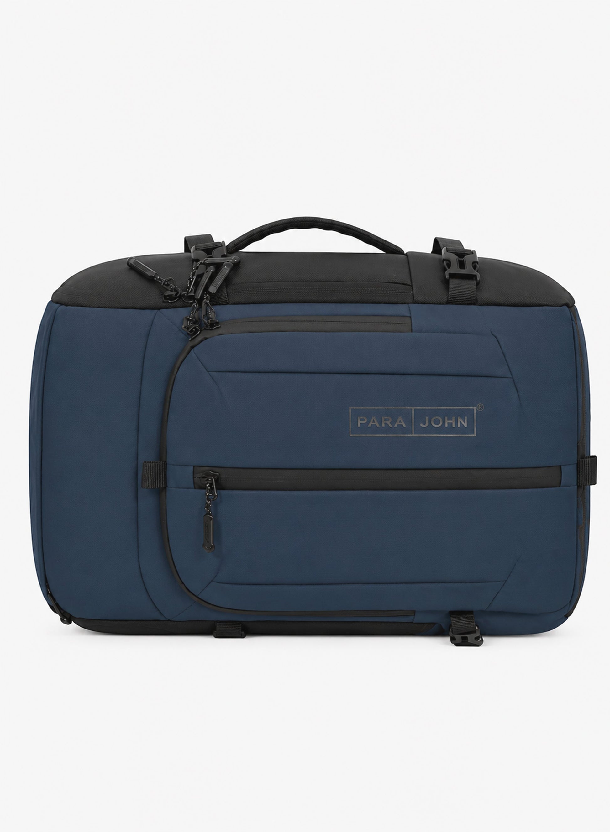 Parajohn STRIDER 18 Inch Water-Resistant Laptop Backpack, PU Coated Polyester Travel Bag with Trolley Sleeve, Concealed Back Pocket & Cushioned Laptop Compartment  PARAJOHN UAE