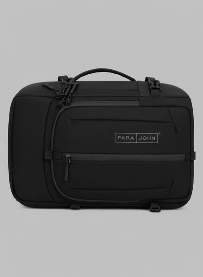 Parajohn STRIDER 18 Inch Water-Resistant Laptop Backpack, PU Coated Polyester Travel Bag with Trolley Sleeve, Concealed Back Pocket & Cushioned Laptop Compartment  PARAJOHN UAE