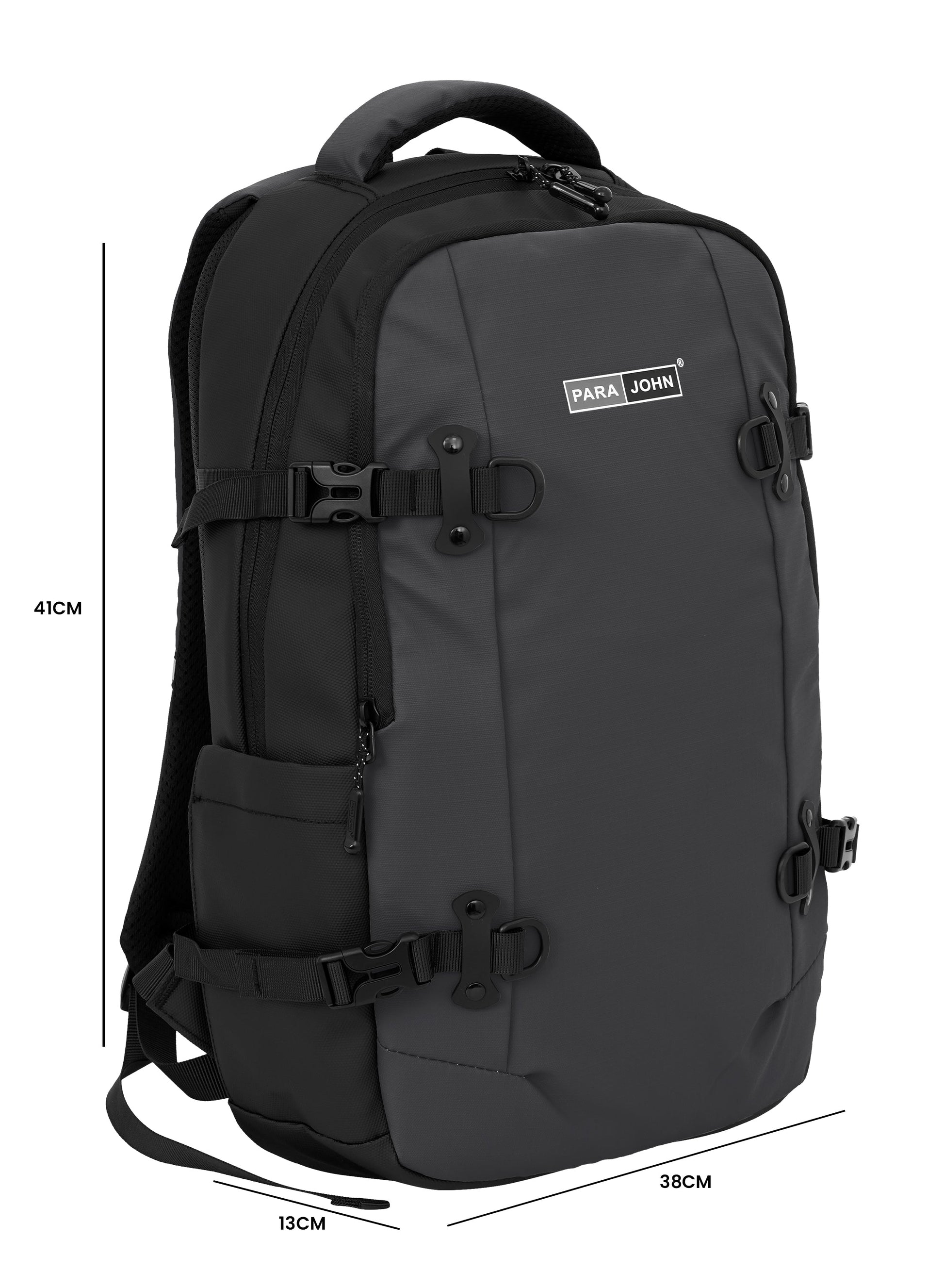 Parajohn TREKCORE 19 Inch Travel Laptop Backpack, Water-Resistant Poly – PARAJOHN UAE