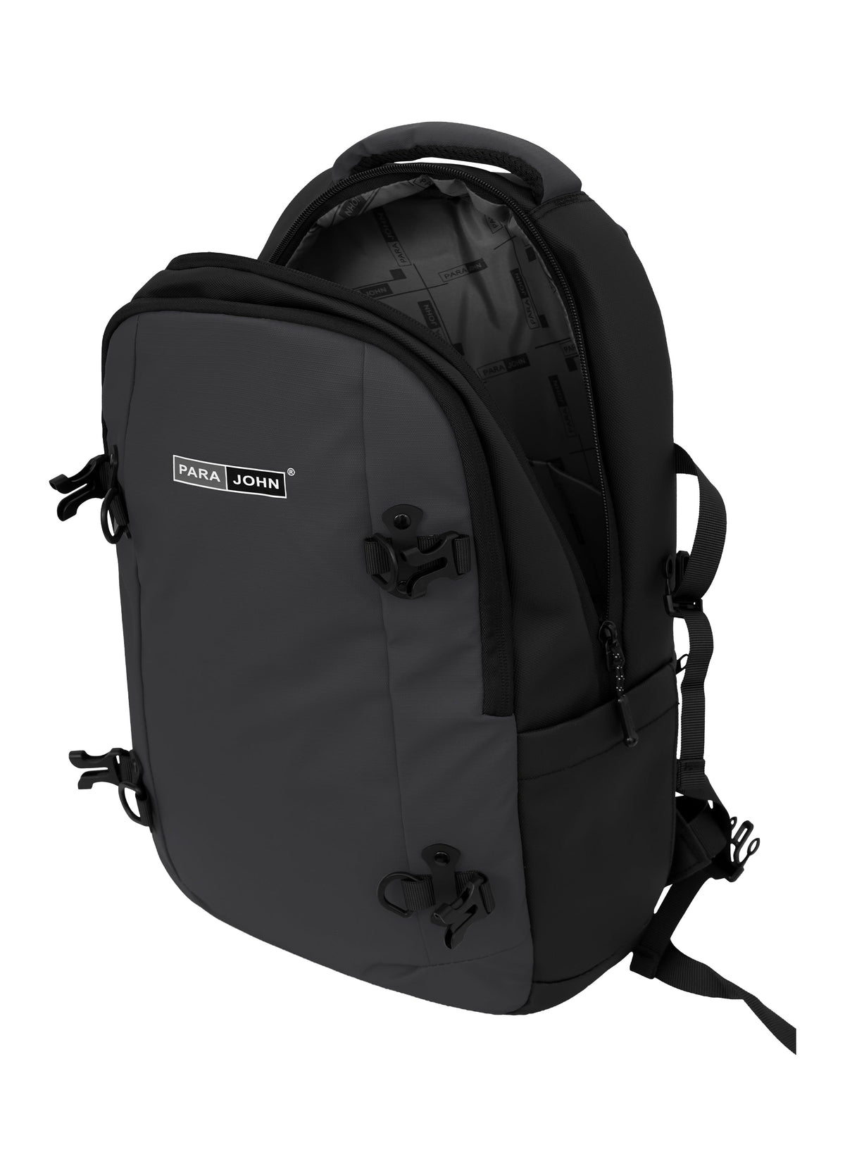 Parajohn TREKCORE 19 Inch Travel Laptop Backpack, Water-Resistant Polyester Business Backpack with Trolley Sleeve, Back Pocket & Large Capacity Storage for Office, College & Daily Travel  PARAJOHN UAE
