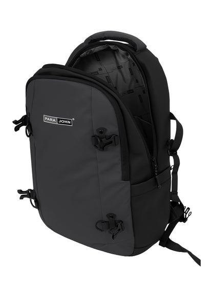 Parajohn TREKCORE 19 Inch Travel Laptop Backpack, Water-Resistant Polyester Business Backpack with Trolley Sleeve, Back Pocket & Large Capacity Storage for Office, College & Daily Travel  PARAJOHN UAE