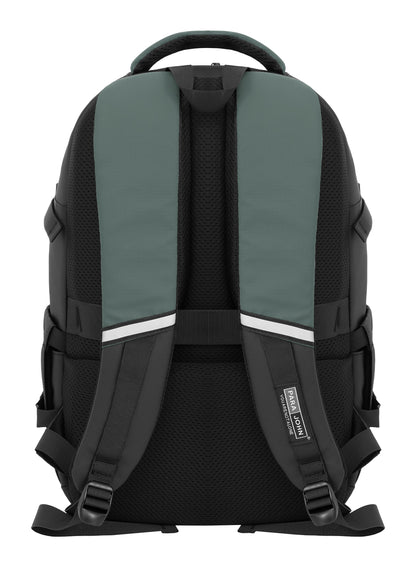 Parajohn TREKCORE 19 Inch Travel Laptop Backpack, Water-Resistant Polyester Business Backpack with Trolley Sleeve, Back Pocket & Large Capacity Storage for Office, College & Daily Travel  PARAJOHN UAE