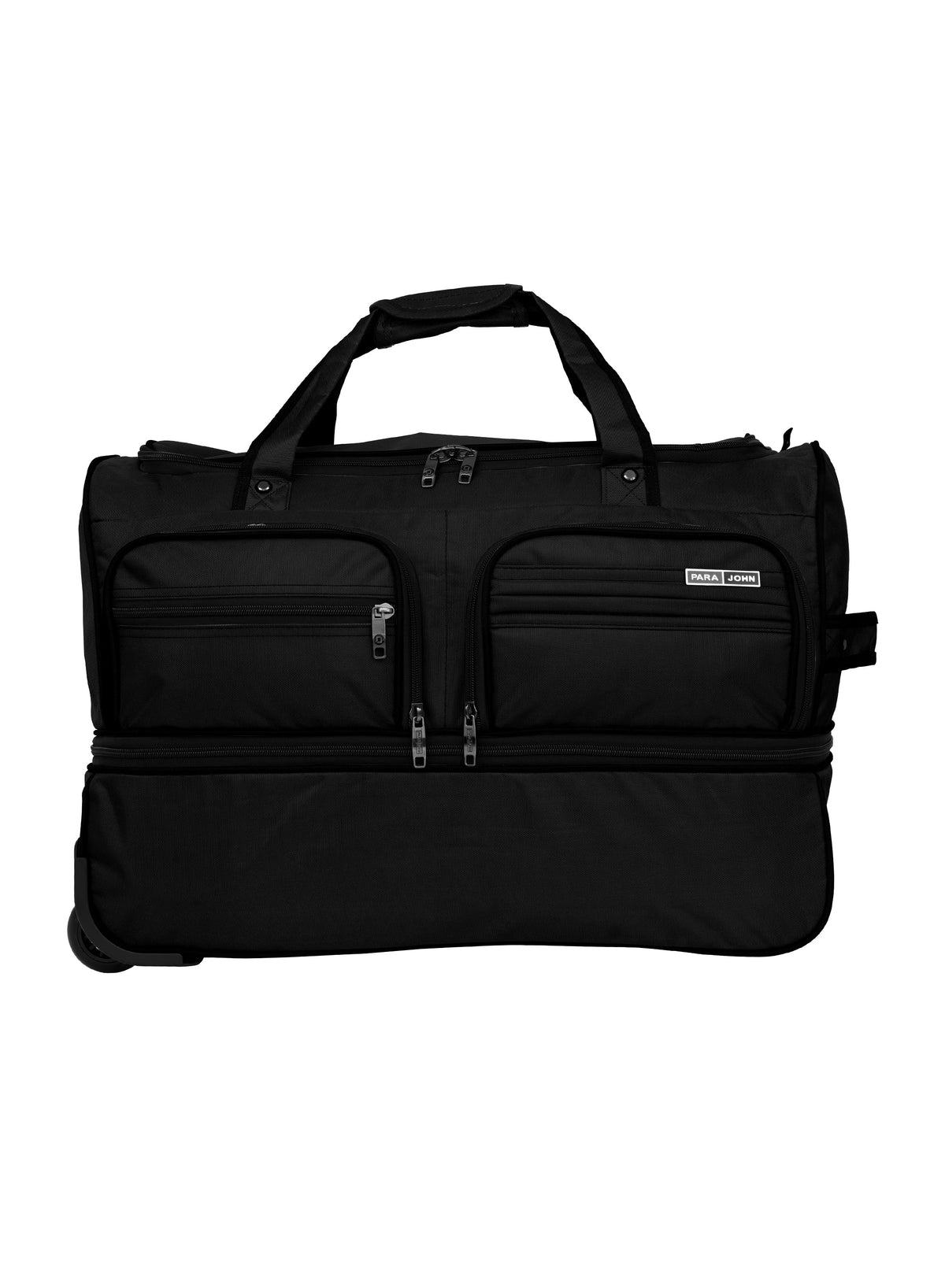Parajohn Carry Max 3PCS Expandable 2-Wheel Duffle Bag Set – Large Capacity Rolling Travel Bag Set (20”, 24”, 28”), Durable Nylon Luggage with Trolley Handle  PARAJOHN UAE