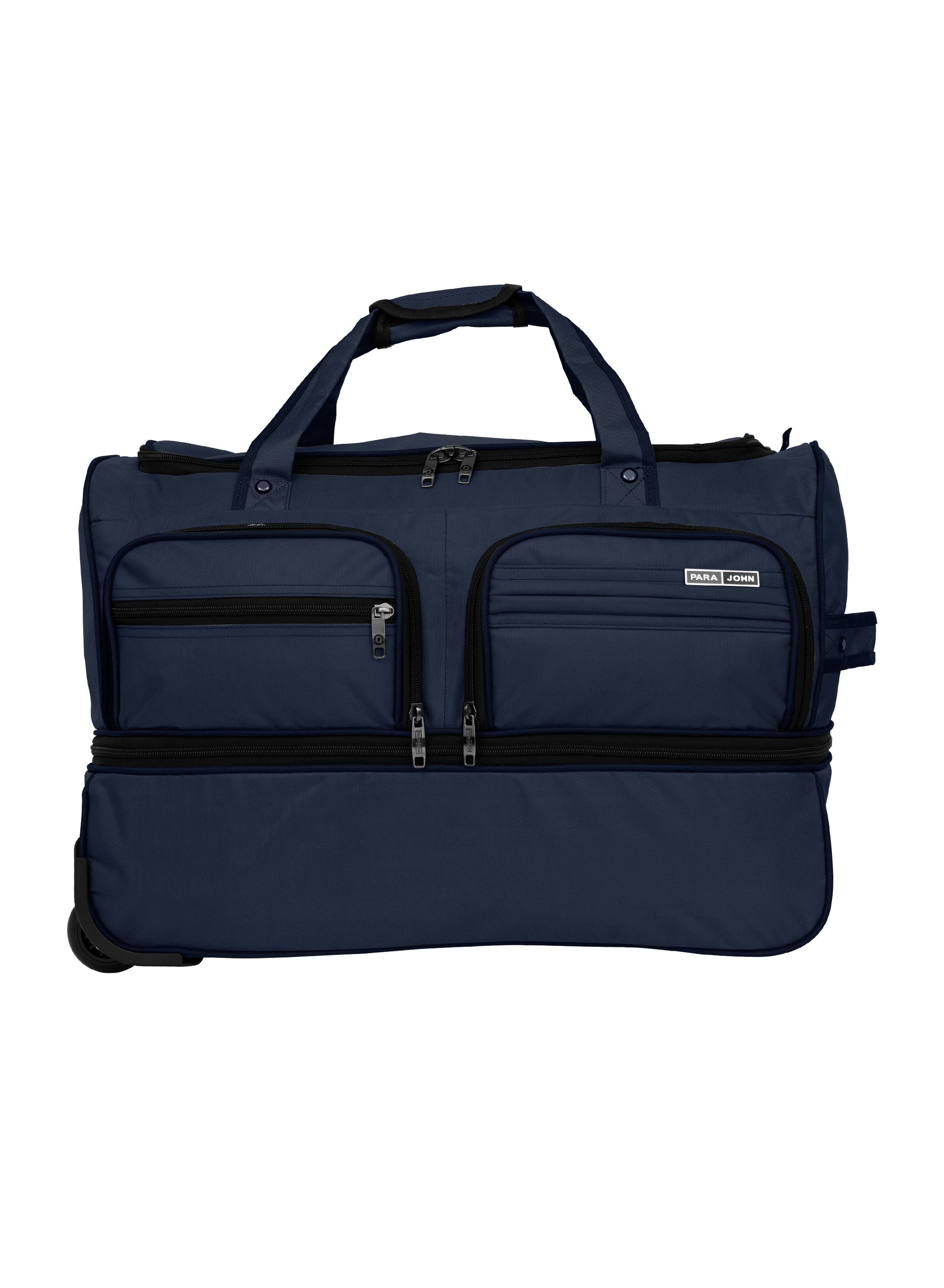 Parajohn Carry Max 3PCS Expandable 2-Wheel Duffle Bag Set – Large Capacity Rolling Travel Bag Set (20”, 24”, 28”), Durable Nylon Luggage with Trolley Handle  PARAJOHN UAE