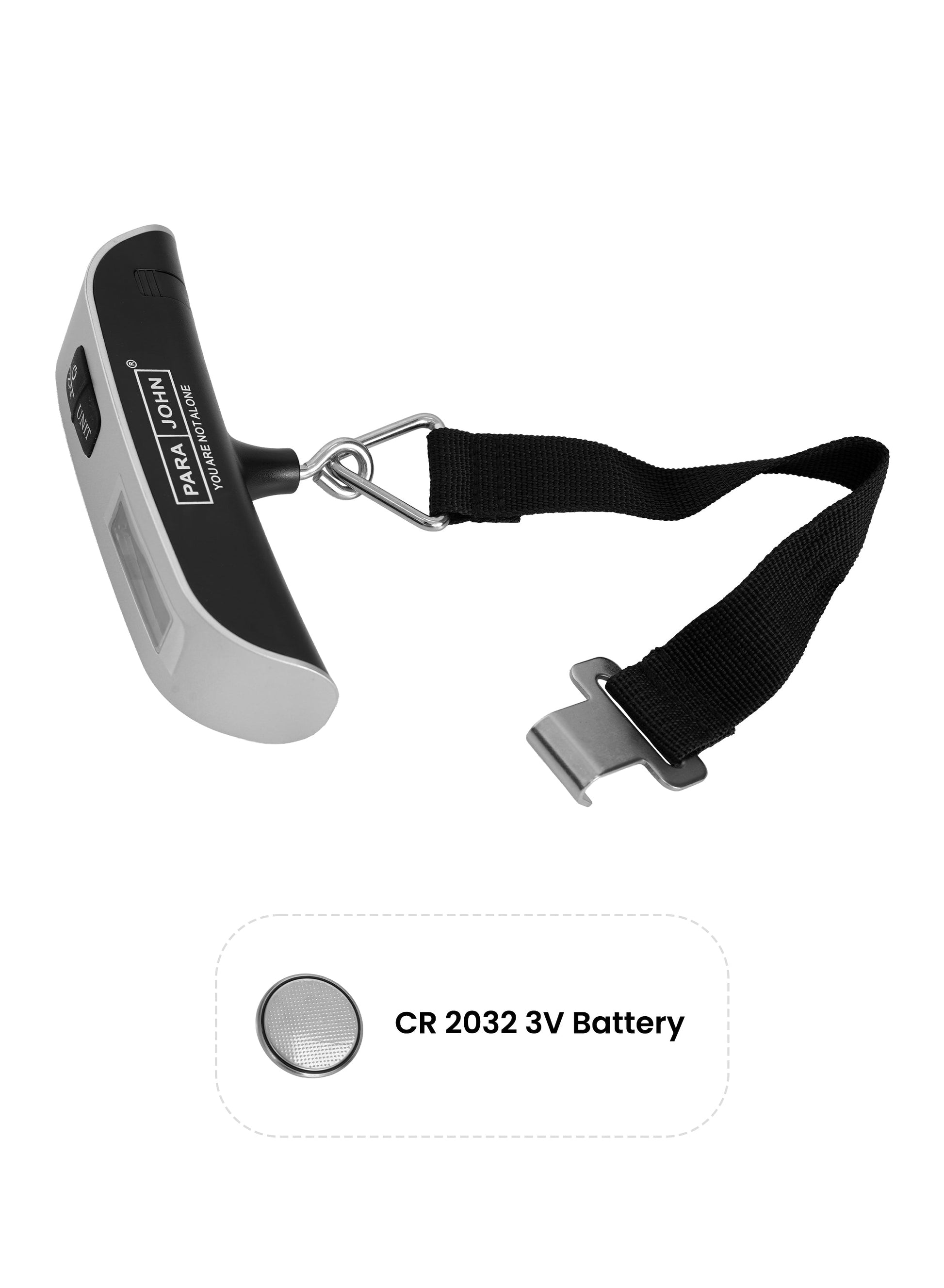 ParaJohn Scalex Digital Luggage Scale — High Accuracy Weighing | Portable Travel Scale with Hook  PARAJOHN UAE