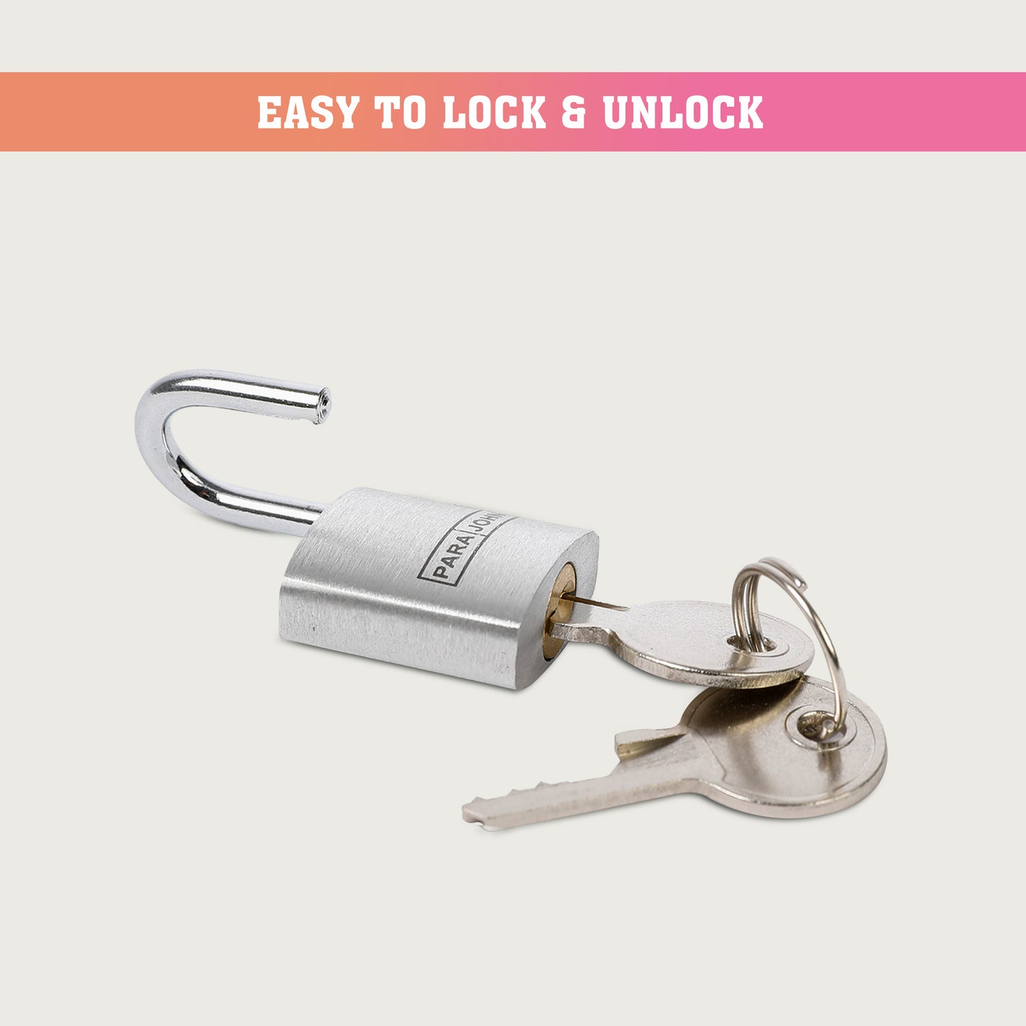 Essentials Multipurpose Padlock with Key