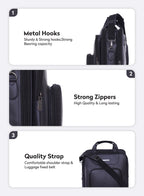 Parajohn 16" PVC Leather Laptop Briefcase | Lightweight Business Bag  PARAJOHN UAE