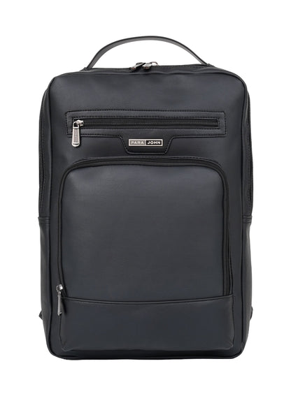PARA JOHN ExecForm 16 Inch Laptop Backpack for Men – Premium PU Leather Slim Business Office Bag, Padded & Breathable Design  PARAJOHN UAE