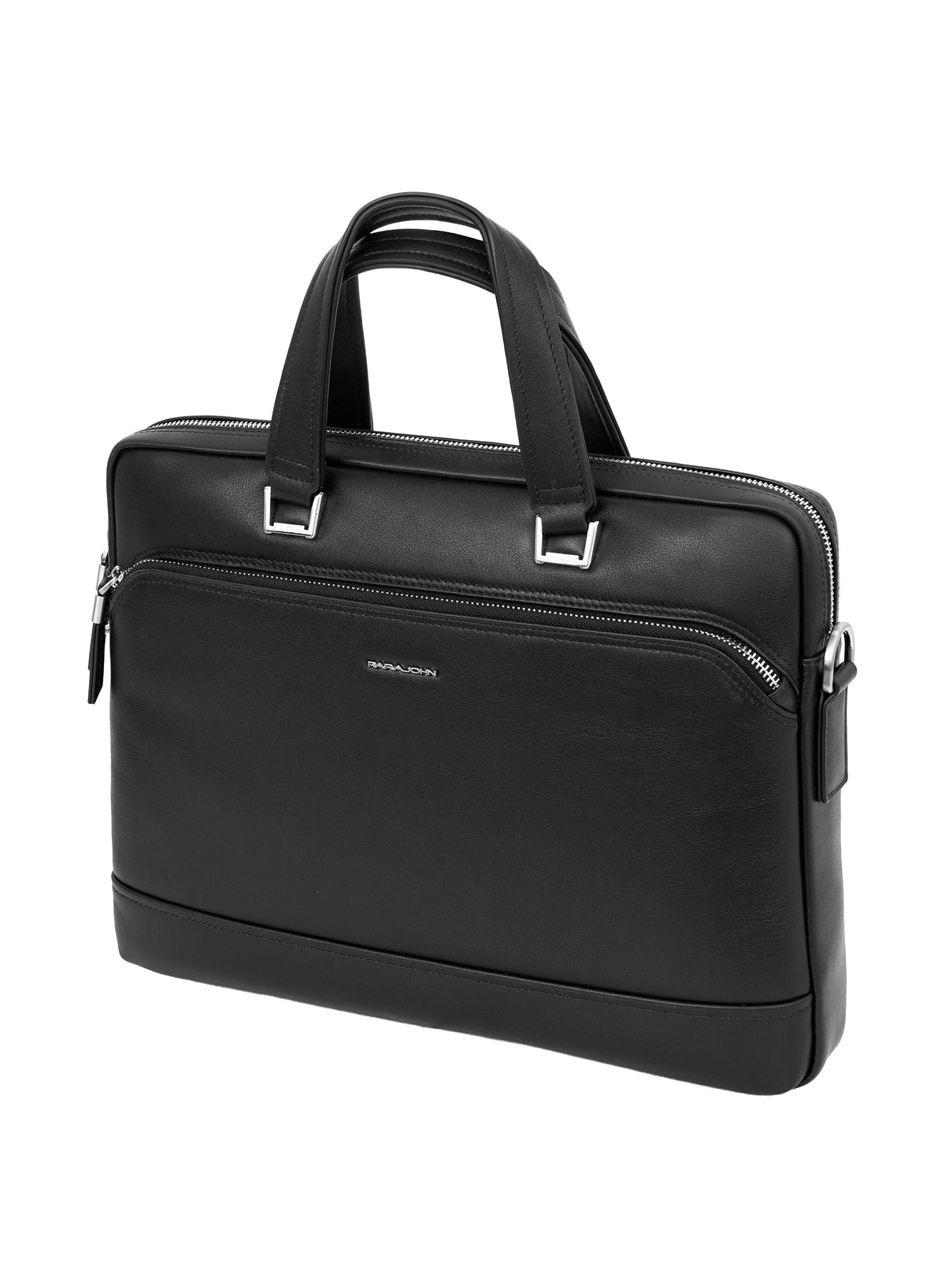 Parajohn  14” Executive Laptop Briefcase – Sleek PVC Leather Office Bag with Shoulder Strap for Professionals  PARAJOHN UAE