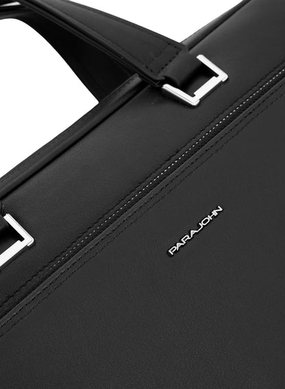 Parajohn  14” Executive Laptop Briefcase – Sleek PVC Leather Office Bag with Shoulder Strap for Professionals  PARAJOHN UAE