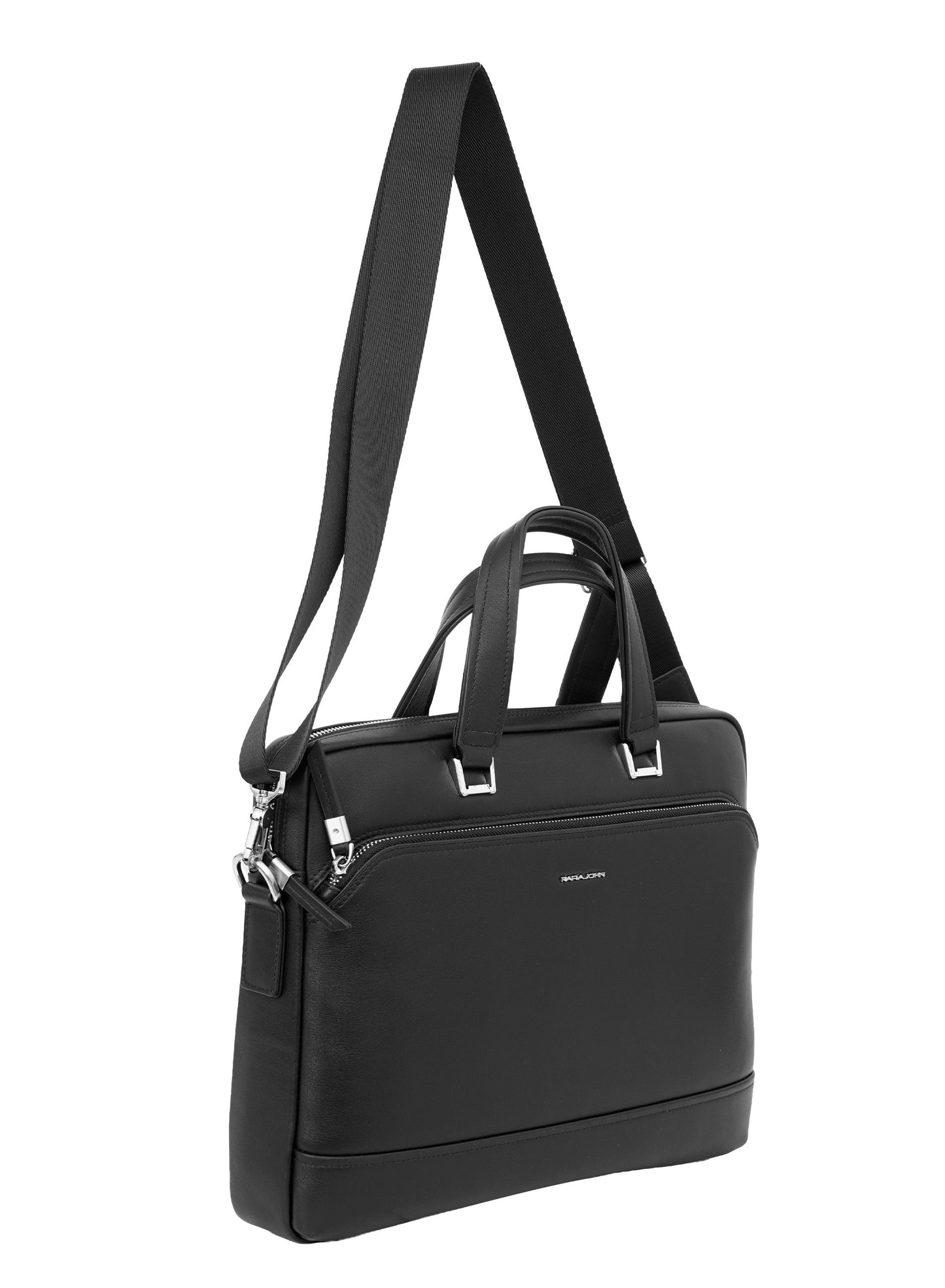 Parajohn  14” Executive Laptop Briefcase – Sleek PVC Leather Office Bag with Shoulder Strap for Professionals  PARAJOHN UAE