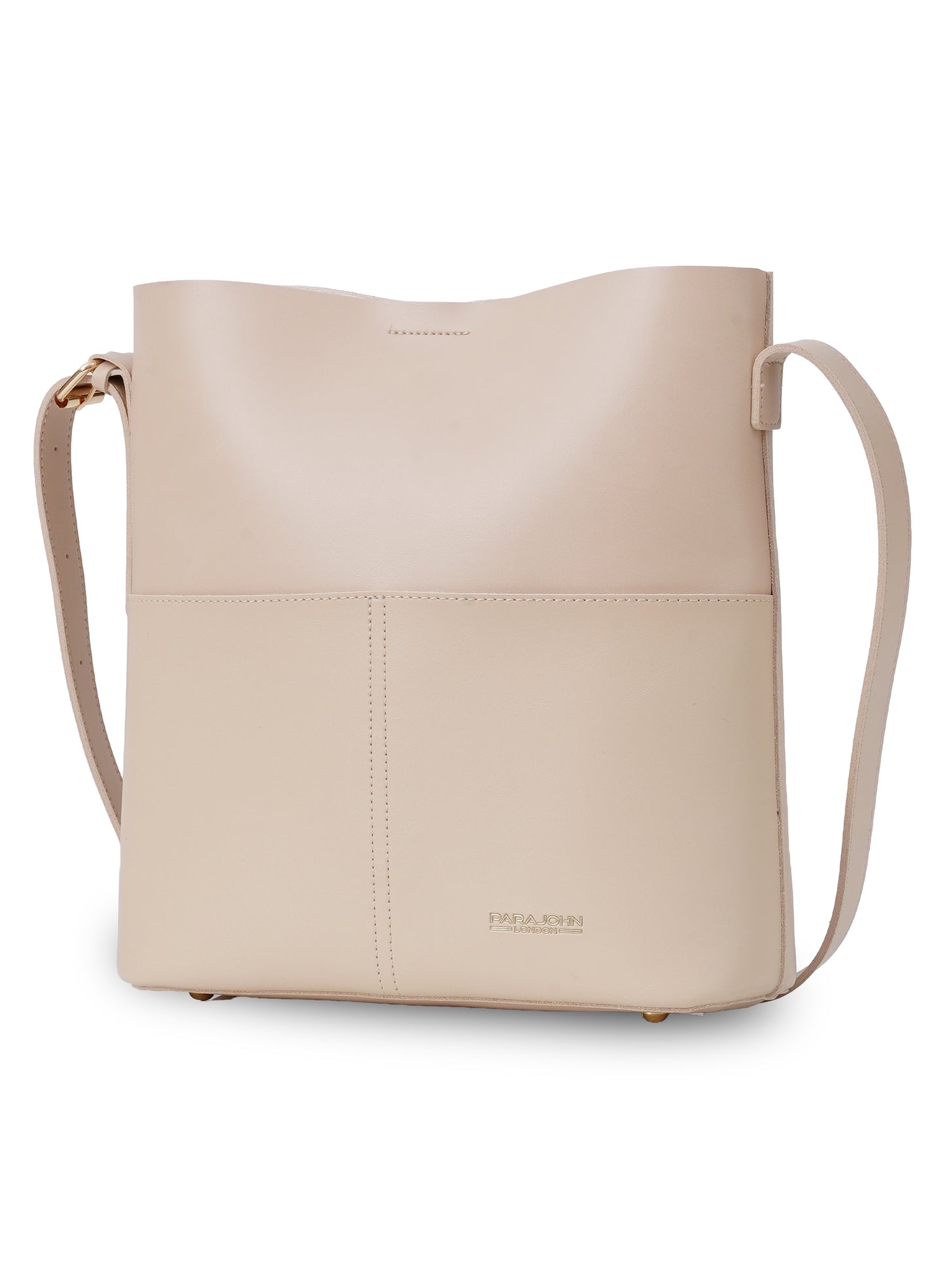 Parajohn London Ladies Celeste Noir PU Shoulder bag| Women’s Elegant Everyday Bag with Luxurious Leather-Finish Design