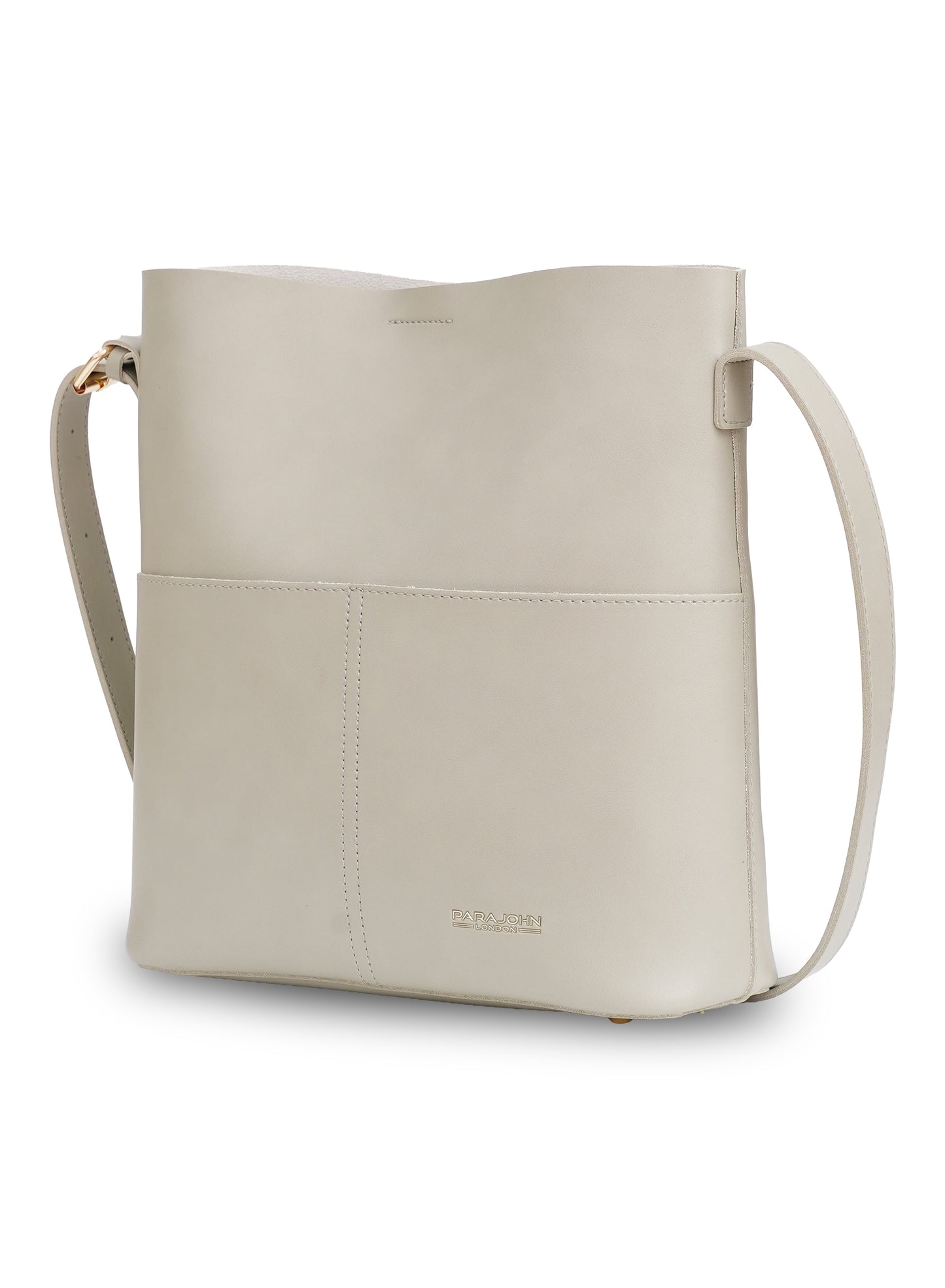 Parajohn London Ladies Celeste Noir PU Shoulder bag| Women’s Elegant Everyday Bag with Luxurious Leather-Finish Design