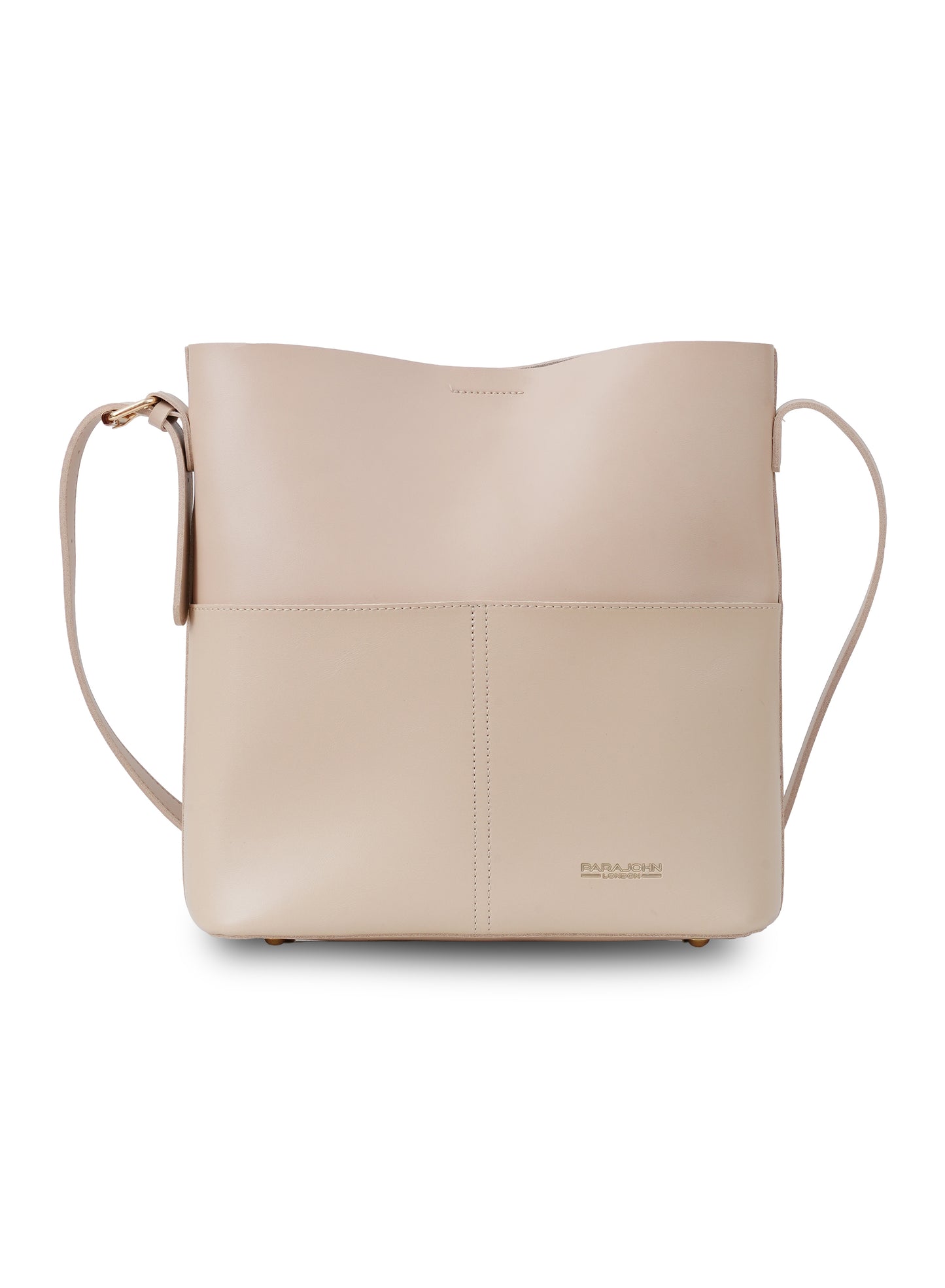 Parajohn London Ladies Celeste Noir PU Shoulder bag| Women’s Elegant Everyday Bag with Luxurious Leather-Finish Design