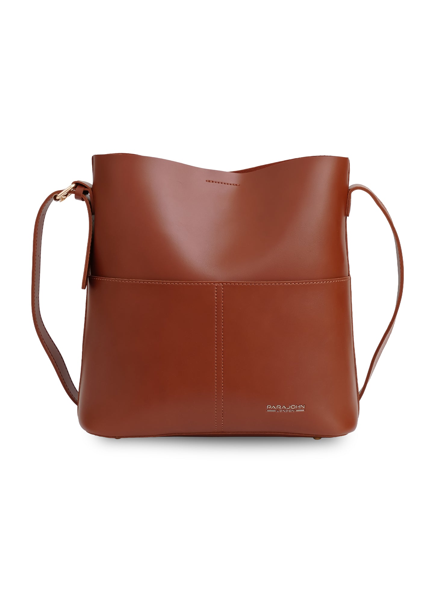 Parajohn London Ladies Celeste Noir PU Shoulder bag| Women’s Elegant Everyday Bag with Luxurious Leather-Finish Design