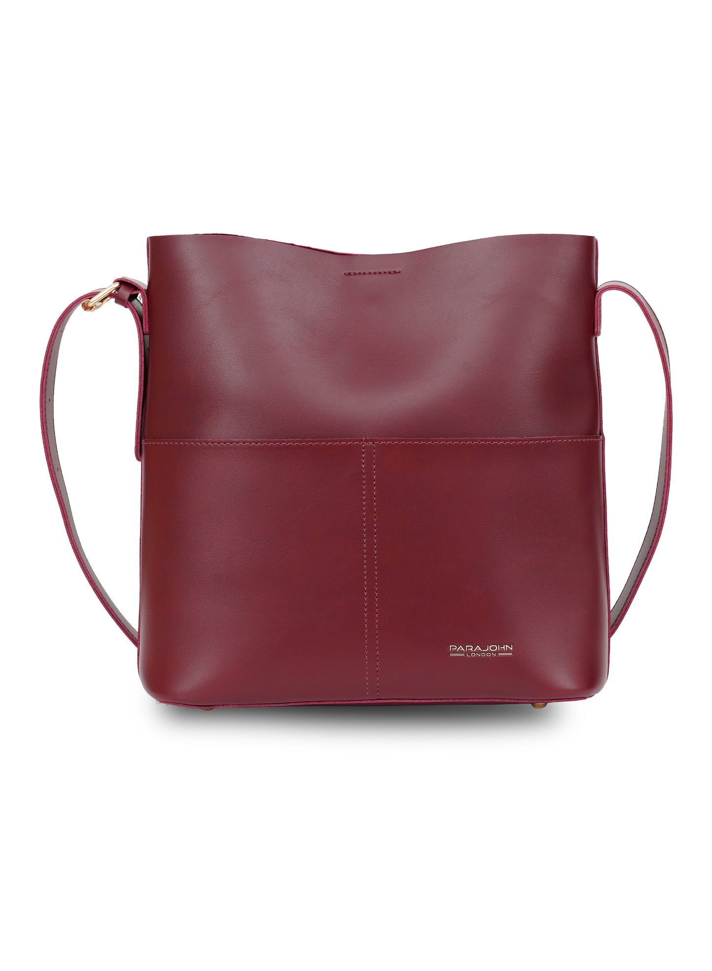 Parajohn London Ladies Celeste Noir PU Shoulder bag| Women’s Elegant Everyday Bag with Luxurious Leather-Finish Design