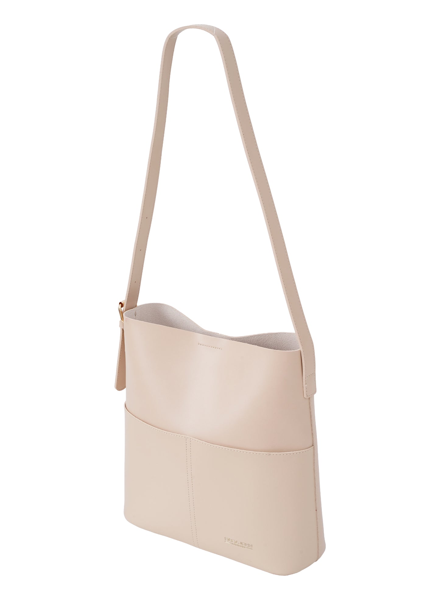 Parajohn London Ladies Celeste Noir PU Shoulder bag| Women’s Elegant Everyday Bag with Luxurious Leather-Finish Design