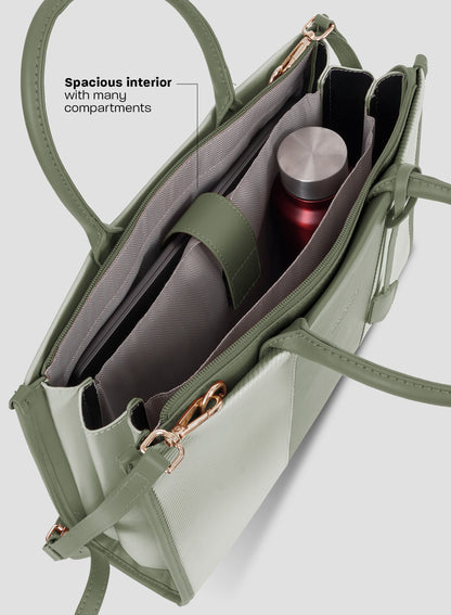 Parajohn London Ladies Bag M1 | Women’s Elegant 15.6 inch Laptop Tote Bag Classy Computer Briefcase