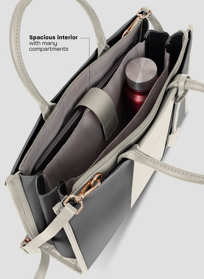 Parajohn London Ladies Bag M1 | Women’s Elegant 15.6 inch Laptop Tote Bag Classy Computer Briefcase