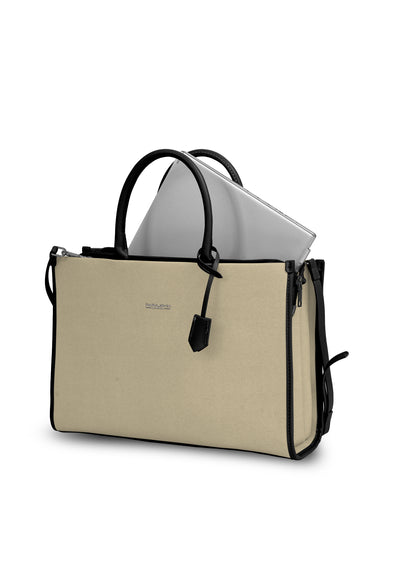 Parajohn London Ladies Bag | Women’s Elegant 15.6 inch Laptop Tote Bag Classy Computer Briefcase