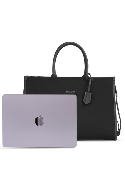 Parajohn London Ladies Bag | Women’s Elegant 15.6 inch Laptop Tote Bag Classy Computer Briefcase