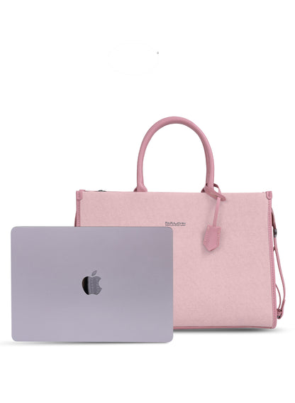 Parajohn London Ladies Bag | Women’s Elegant 15.6 inch Laptop Tote Bag Classy Computer Briefcase