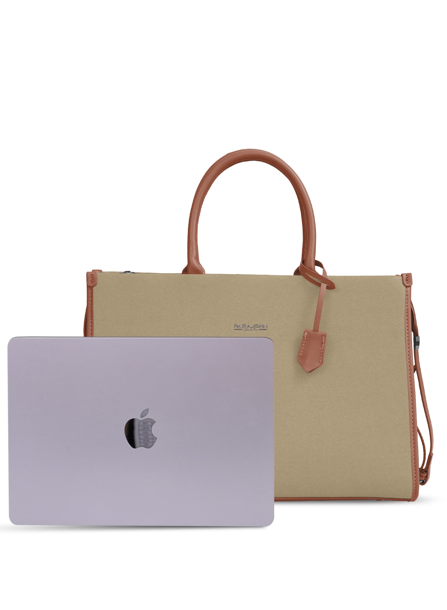Parajohn London Ladies Bag | Women’s Elegant 15.6 inch Laptop Tote Bag Classy Computer Briefcase