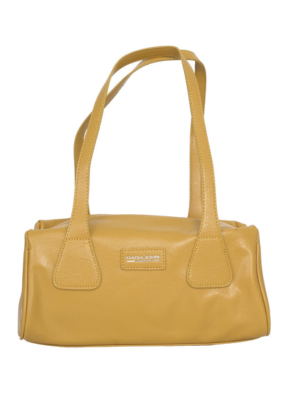 Parajohn Milano Luxe Women’s Shoulder Bag – Premium PU Leather Structured Handbag with Elegant Dual Handles & Timeless Classic Design  PARAJOHN UAE