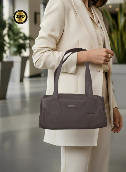 Parajohn Milano Luxe Women’s Shoulder Bag – Premium PU Leather Structured Handbag with Elegant Dual Handles & Timeless Classic Design  PARAJOHN UAE