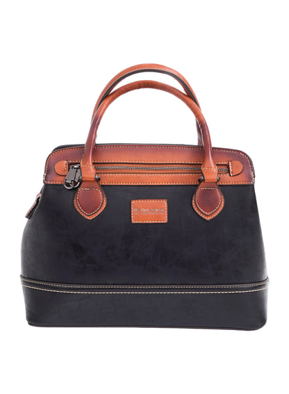 Parajohn London Ladies Vintage PU Handbag | Women’s Elegant Everyday Tote with Luxurious Leather-Finish Design