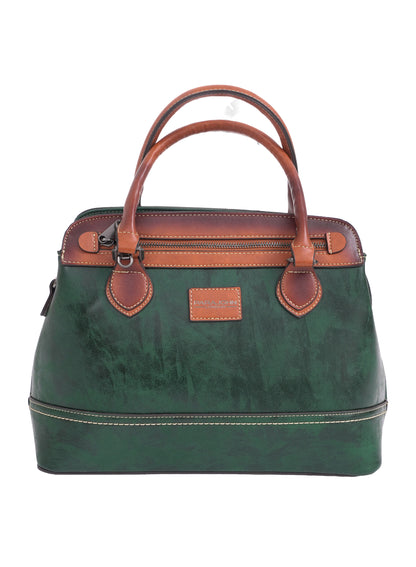 Parajohn London Ladies Vintage PU Handbag | Women’s Elegant Everyday Tote with Luxurious Leather-Finish Design