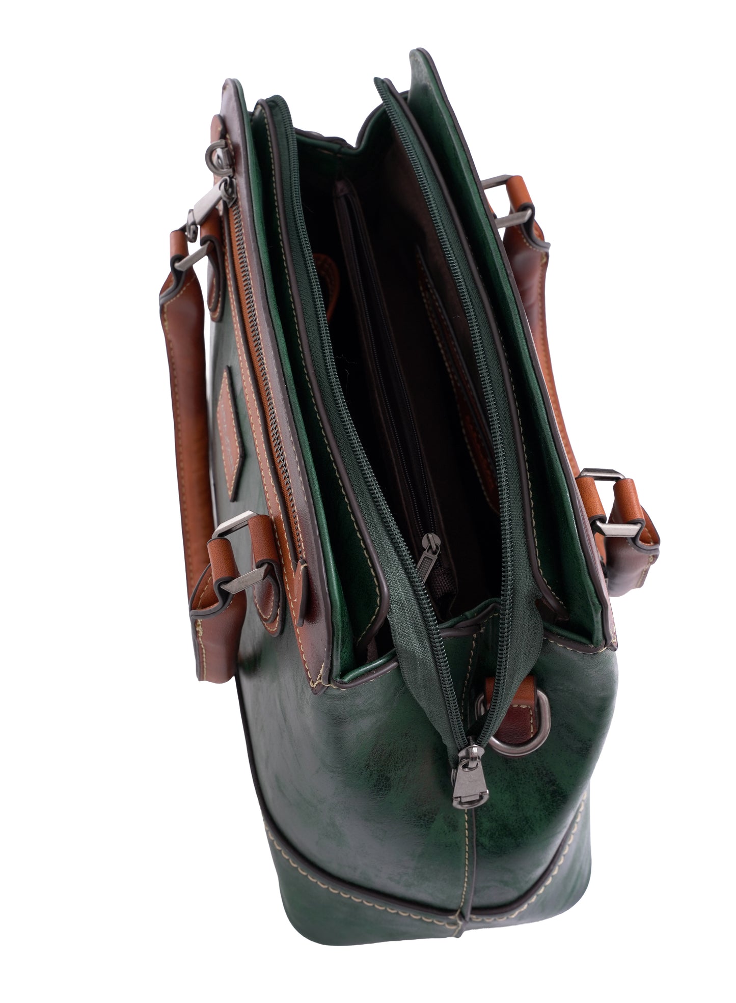 Parajohn London Ladies Vintage PU Handbag | Women’s Elegant Everyday Tote with Luxurious Leather-Finish Design