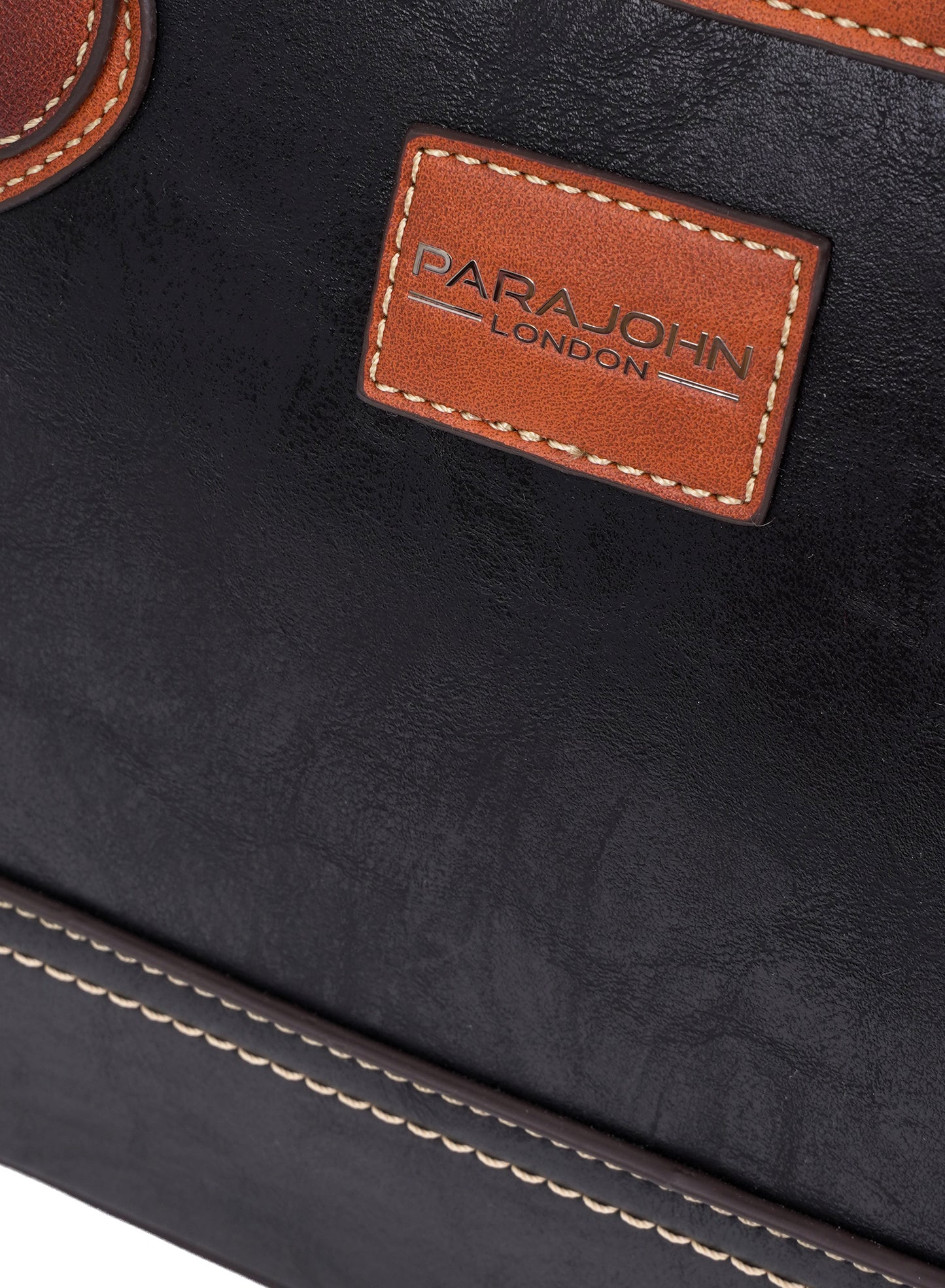 Parajohn London Ladies Vintage PU Handbag | Women’s Elegant Everyday Tote with Luxurious Leather-Finish Design