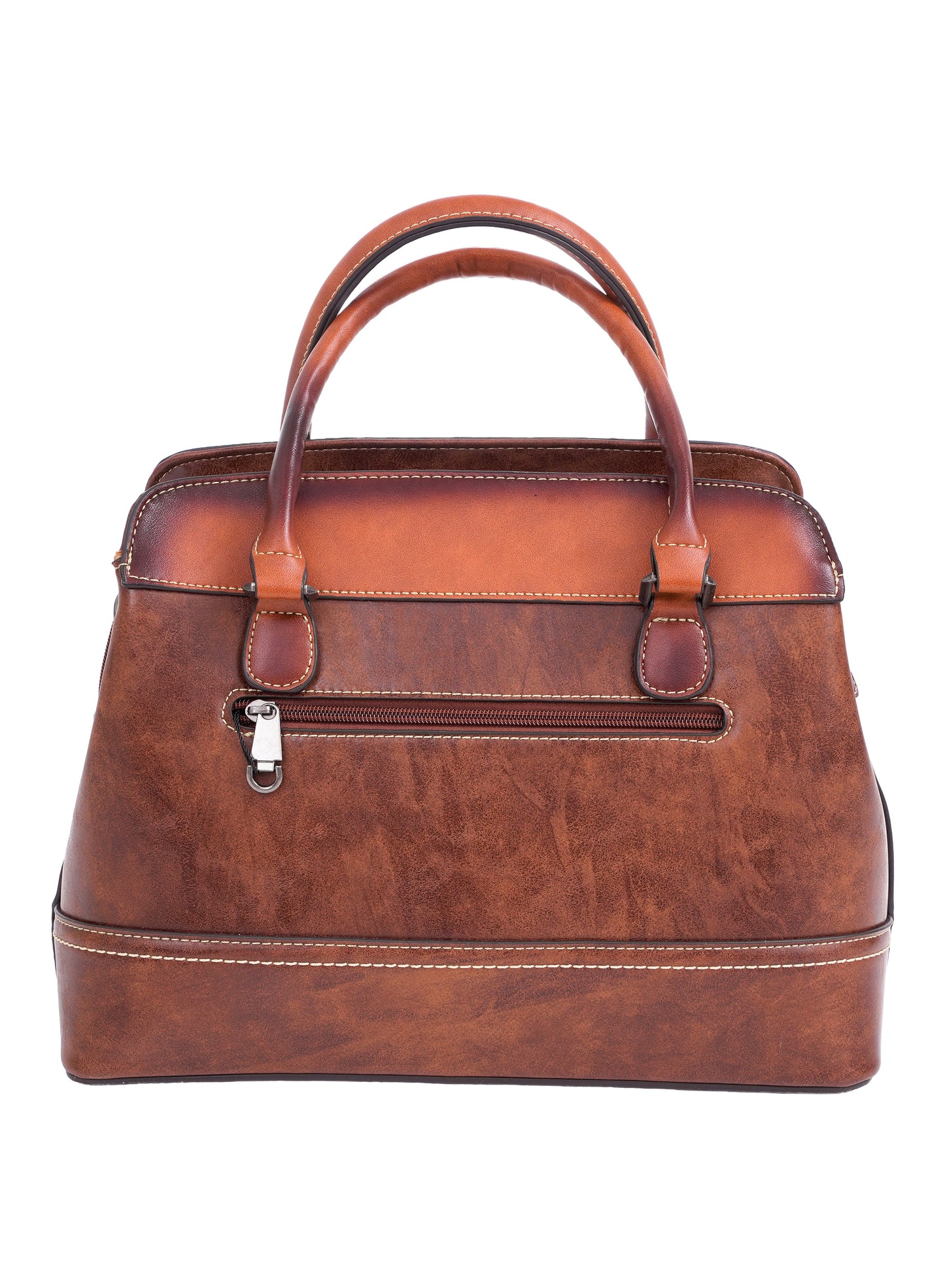 Parajohn London Ladies Vintage PU Handbag | Women’s Elegant Everyday Tote with Luxurious Leather-Finish Design