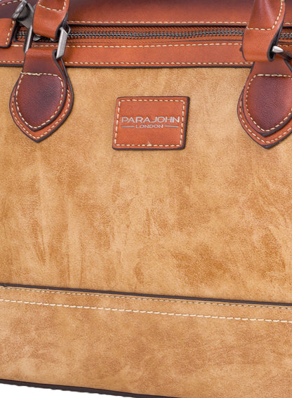 Parajohn London Ladies Vintage PU Handbag | Women’s Elegant Everyday Tote with Luxurious Leather-Finish Design