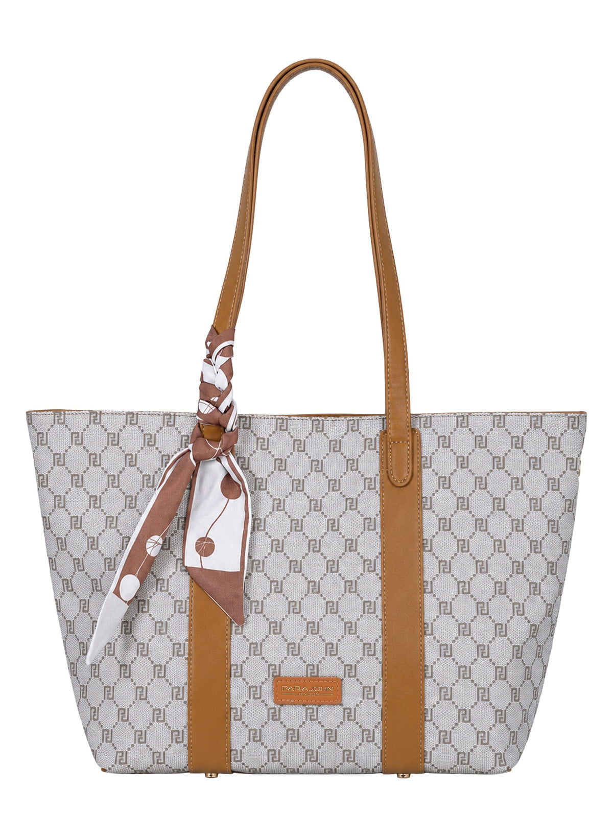 Parajohn London Women's Premium Monogram Tote Bag | Luxury Shoulder Handbag | Spacious Everyday Shopping & Office Tote | Elegant Ladies Fashion Bag  PARAJOHN UAE