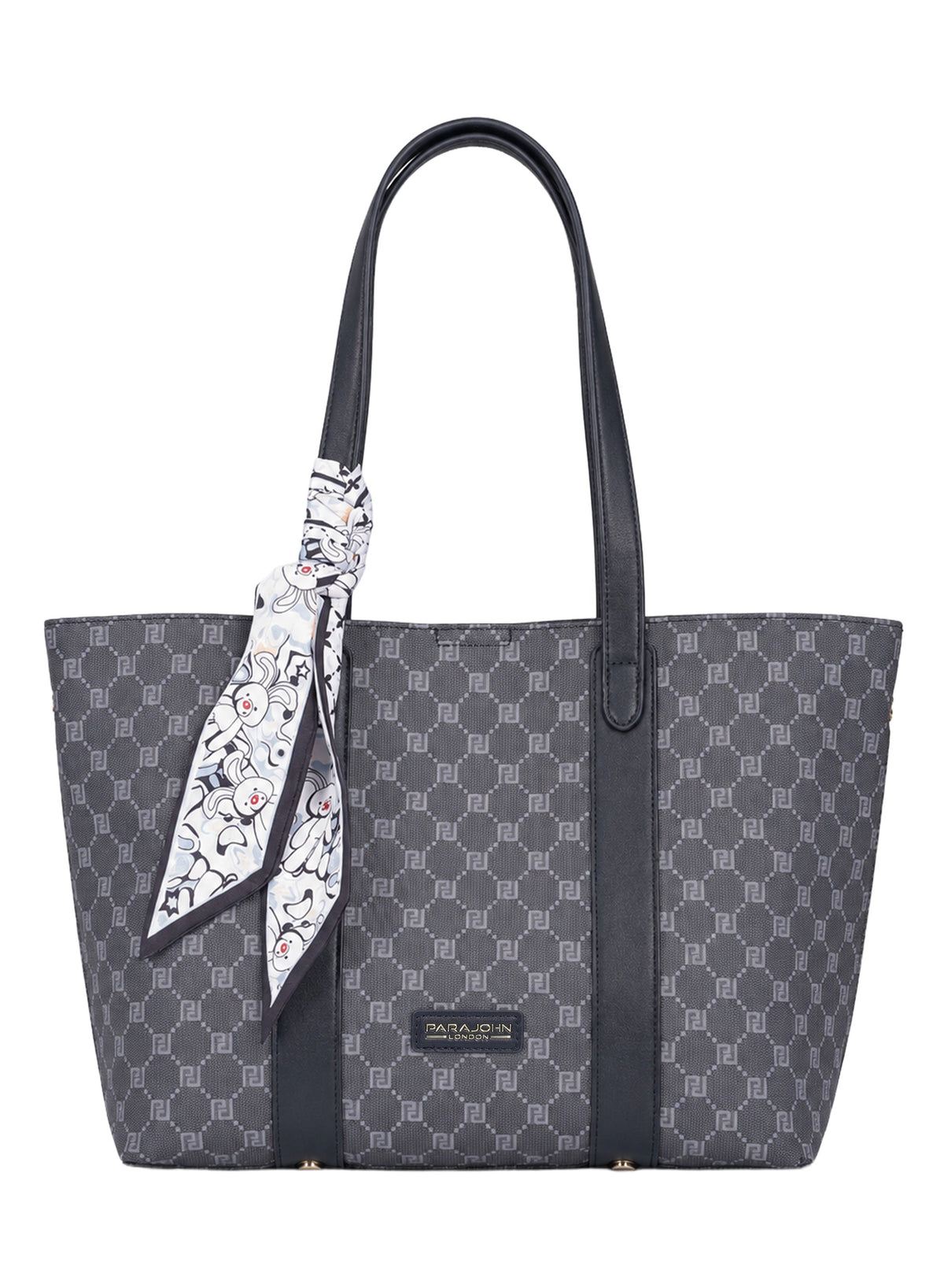 Parajohn London Women's Premium Monogram Tote Bag | Luxury Shoulder Handbag | Spacious Everyday Shopping & Office Tote | Elegant Ladies Fashion Bag  PARAJOHN UAE